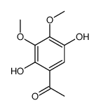 1-(2,5-dihydroxy-3,4-dimethoxyphenyl)ethanone结构式