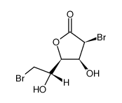 (3S,4S,5R,1'S)-3-bromo-5-(2'-bromo-1'-hydroxy)ethyl-4,5-dihydro-4-hydroxy-2-(3H)-furanone结构式