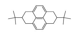 2,7-Di-tert-butyl-1,2,3,6,7,8-hexahydropyren结构式