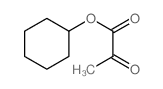 cyclohexyl 2-oxopropanoate结构式
