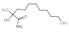 Undecanamide,2-hydroxy-2-methyl-结构式