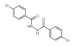 4-bromo-N-(4-bromobenzoyl)benzohydrazide结构式