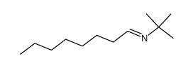 N-(tert-butyl)octan-1-imine结构式