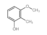 Phenol, 3-methoxy-2-methyl-结构式