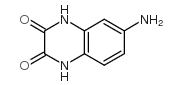 6-氨基-1,4-二氢喹喔啉-2,3-二酮结构式