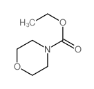 吗啉-4-羧酸乙酯结构式
