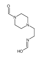 Formamide, N-[2-(4-formyl-1-piperazinyl)ethyl]- (9CI)结构式
