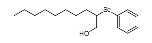 2-(phenylseleno)decan-1-ol结构式