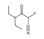 Acetamide, 2-cyano-N,N-diethyl-2-fluoro- (9CI)结构式