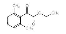 ETHYL 2,6-DIMETHYLBENZOYLFORMATE结构式