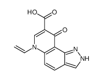 6-ethenyl-9-oxo-1H-pyrazolo[3,4-f]quinoline-8-carboxylic acid结构式
