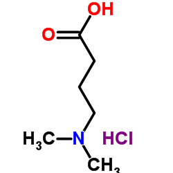 4-(二甲胺基)丁酸 盐酸盐结构式