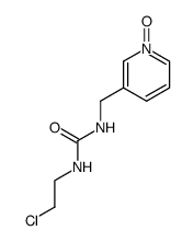 1-(2-chloroethyl)-3-(3-pyridylmethyl)urea Narom-oxide结构式