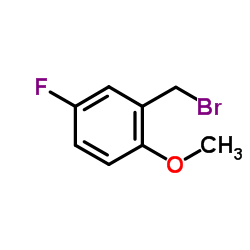 5-氟-2-甲氧基溴苄结构式