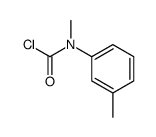 N-methyl-N-(3-methylphenyl)carbamoyl chloride结构式