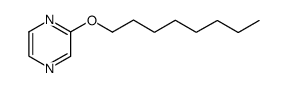 2-octyloxypyrazine结构式