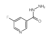 5-氟烟酰肼结构式