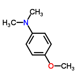 (4-甲氧基苯基)-二甲胺结构式