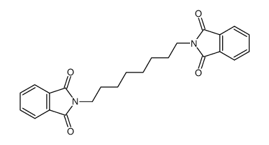 N,N'-octane-1,8-diyl-bis-phthalimide结构式