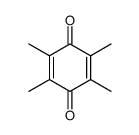 2,3,5,6-tetramethyl-p-benzoquinone结构式