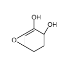 (1R,4R)-7-oxabicyclo[4.1.0]hept-5-ene-4,5-diol结构式