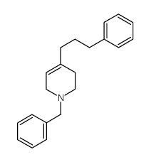 1-benzyl-4-(3-phenylpropyl)-1,2,3,6-tetrahydropyridine结构式