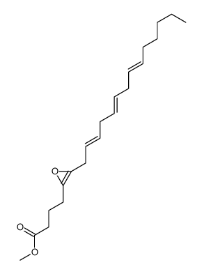 methyl 4-(3-tetradeca-2,5,8-trienyloxiren-2-yl)butanoate结构式