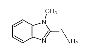 (1-甲基-1H-苯并咪唑-2-基)-肼结构式
