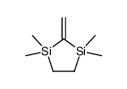 1,1,3,3-tetramethyl-2-methylidene-1,3-disilolane结构式