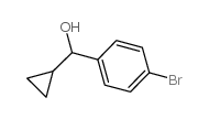4-溴-Alpha-环丙基苯甲醇结构式