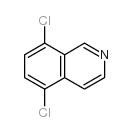 5,8-二氯异喹啉结构式