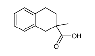 2-methyl-1,2,3,4-tetrahydro-2-naphthoic acid结构式