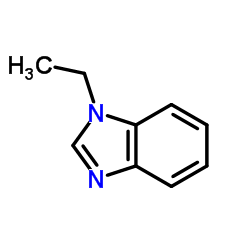 1-乙基苯并咪唑结构式