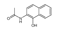 N-(1-hydroxy-[2]naphthyl)-acetamide结构式