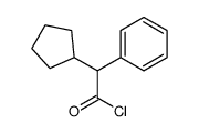 Cyclopentyl(phenyl)acetyl chloride结构式
