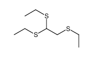 1,1,2-tris(ethylsulfanyl)ethane结构式