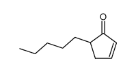 2-n-pentyl-4-cyclopentenone结构式