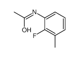 N-(2-fluoro-3-methylphenyl)acetamide结构式