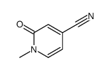 4-Pyridinecarbonitrile,1,2-dihydro-1-methyl-2-oxo-(9CI)结构式