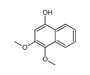 3,4-dimethoxynaphthalen-1-ol结构式