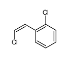 Z-1-chloro-2-(2-chloroethenyl)benzene结构式
