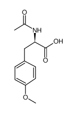 乙酰-O-甲基-D-酪氨酸结构式