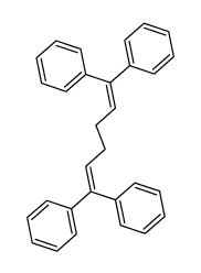 1,6,6-triphenylhexa-1,5-dienylbenzene结构式