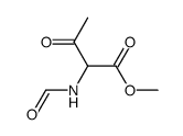 Butanoic acid, 2-(formylamino)-3-oxo-, methyl ester (9CI)结构式