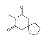 8-methyl-8-azaspiro[4.5]decane-7,9-dione结构式