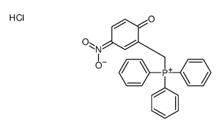 (2-hydroxy-5-nitrophenyl)methyl-triphenylphosphanium,chloride结构式