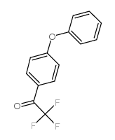 4-苯氧基-2,2,2-三氟苯乙酮结构式