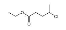 ethyl 4-chloropentanoate结构式