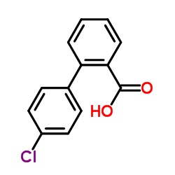 2-联苯-4-氯羧酸结构式