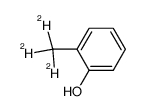 2-(Methyl-d3)phenol结构式